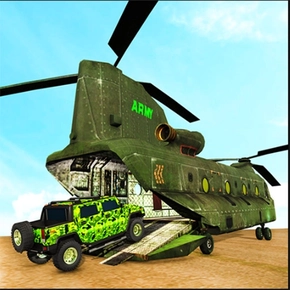 Command the Army in US Army Vehicles Transport Simulator on OnlineGames.World