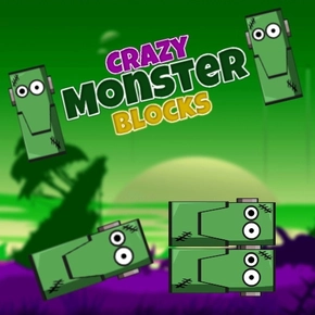 Crazy Monster Blocks: Merge Numbers