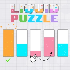 Liquid puzzle sort the color