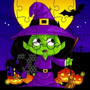 Midnight Halloween Jigsaw: Puzzling Halloween Delight