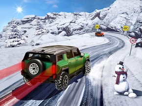 SUV Snow Driving