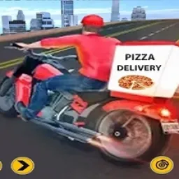 Big Pizza Delivery Boy Simulator Game