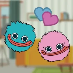 Connect Hagi and Kisi Love Puzzle