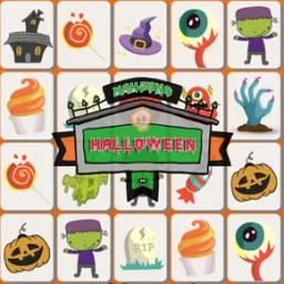 Halloween Mahjong Tile Game