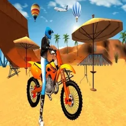 Motocross Beach Game : Bike Stunt Racing