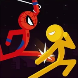 Police Clash of Stickman - Wrestling Game